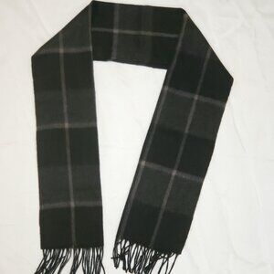Men's VITTORIO 100% Cashmere Plaid Scarf